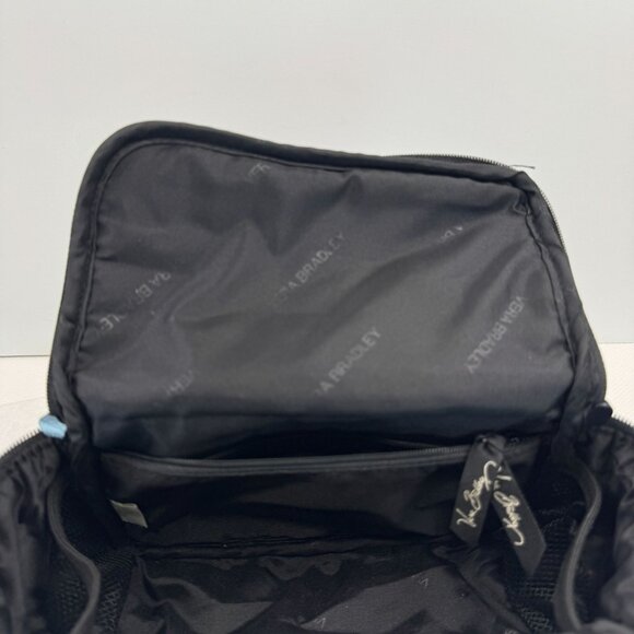 Vera Bradley Parisian Paisley Cosmetic Bag Quilted Zip Makeup Travel Organizer - Picture 12 of 15